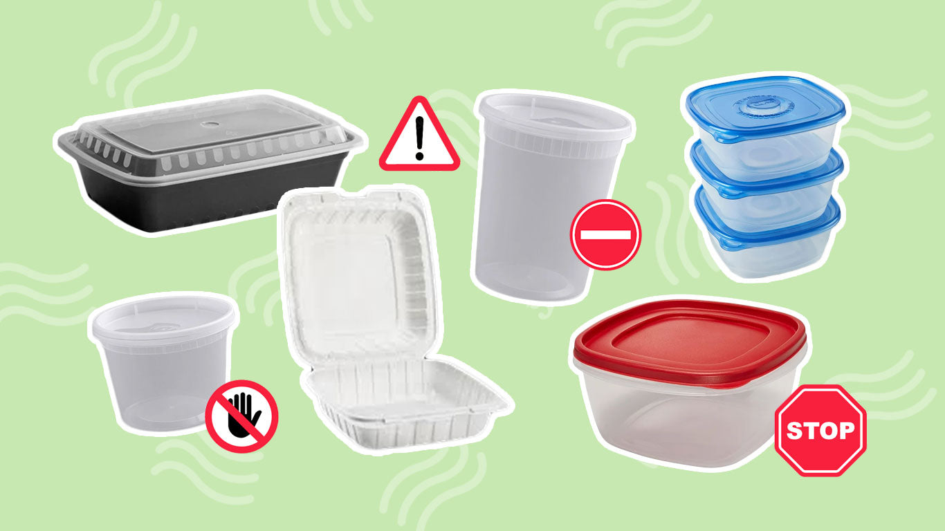 Why plastic food containers should never be microwaved