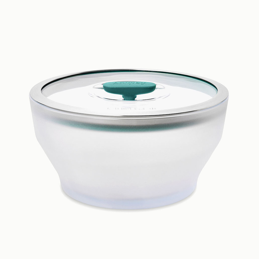 8-Cup Glass Round Deep Dish