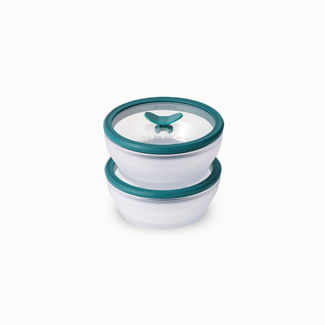 2-Cup Glass Round Dish Multipack