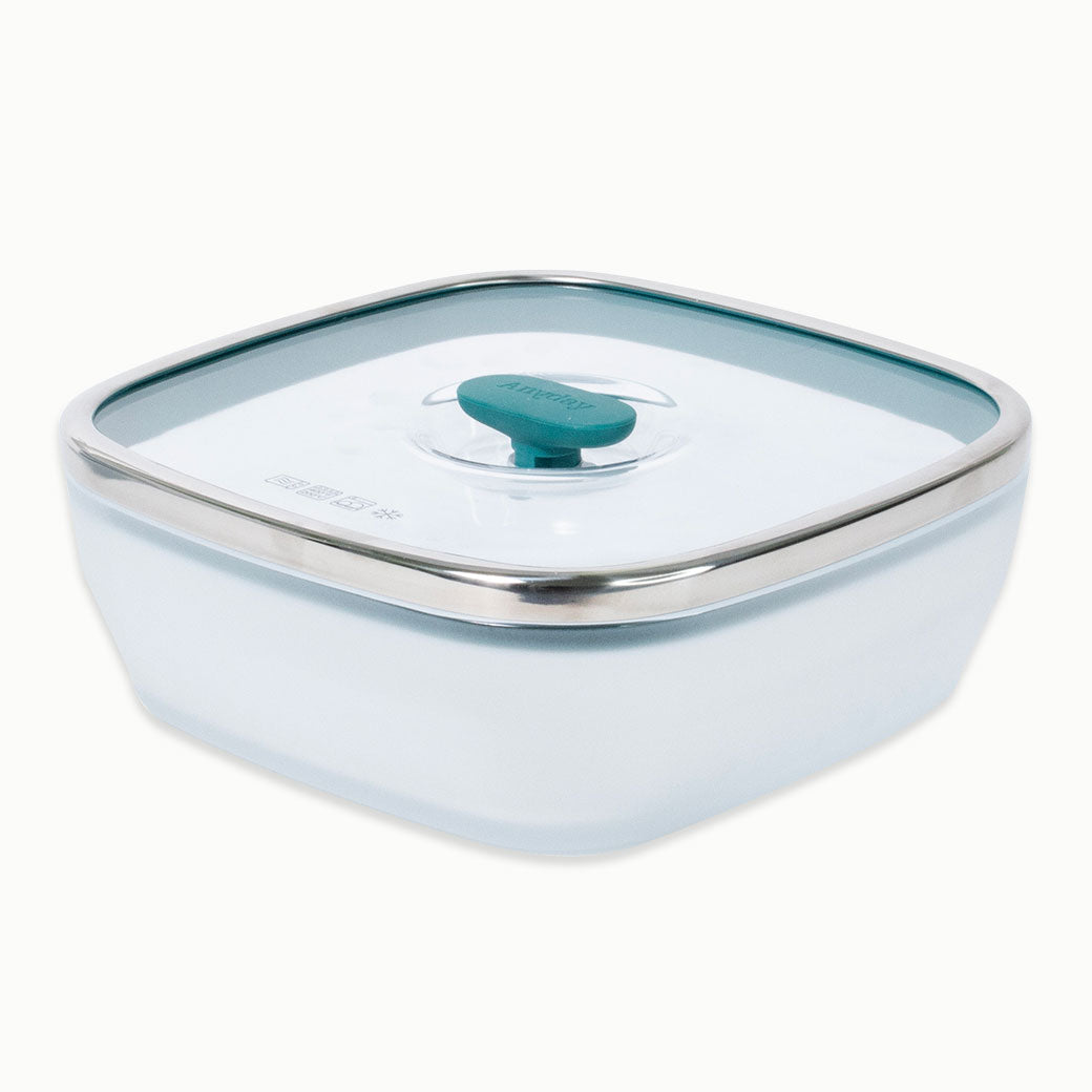 10-Cup Glass Square Shallow Dish
