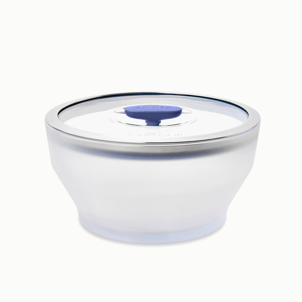 8-Cup Glass Round Deep Dish