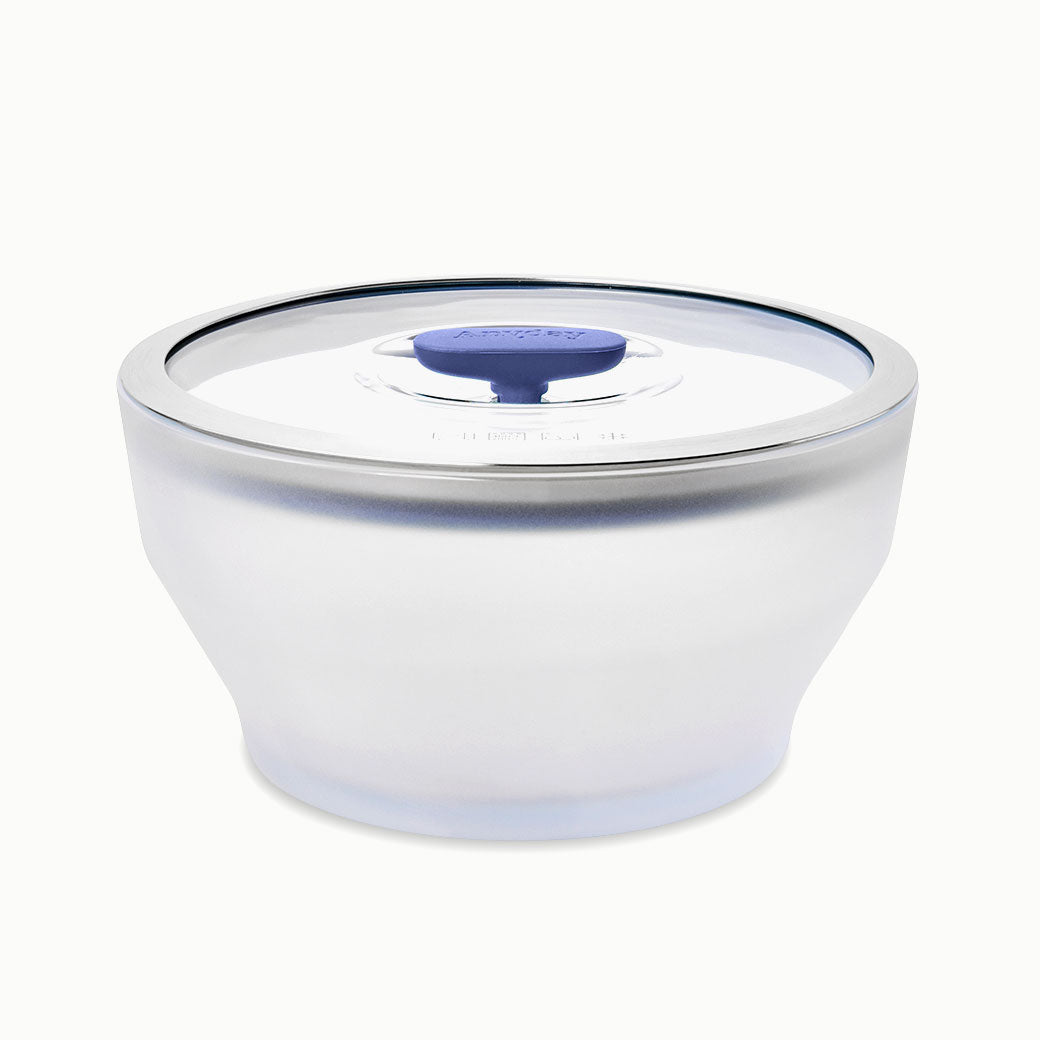 8-Cup Glass Round Deep Dish
