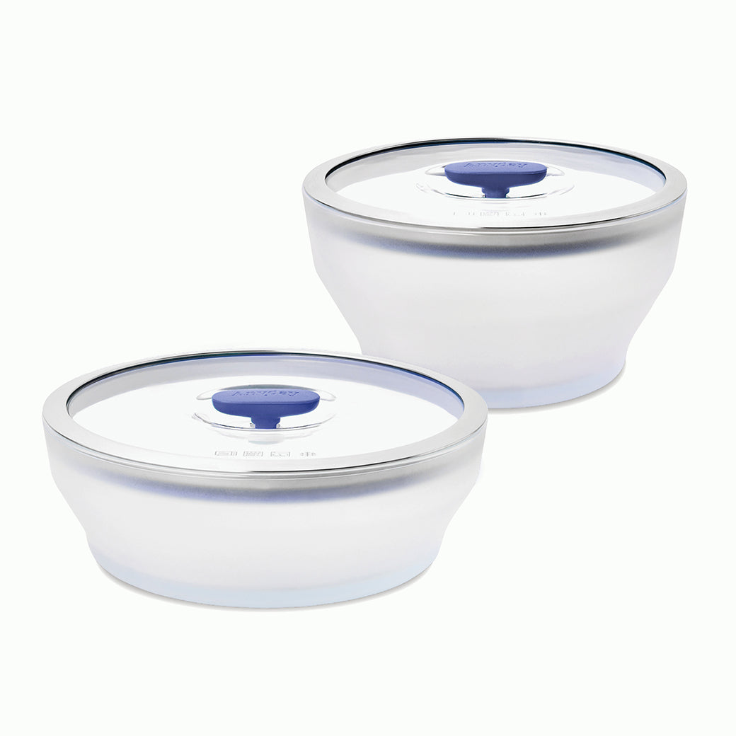 4-Piece Glass Round Dish Set