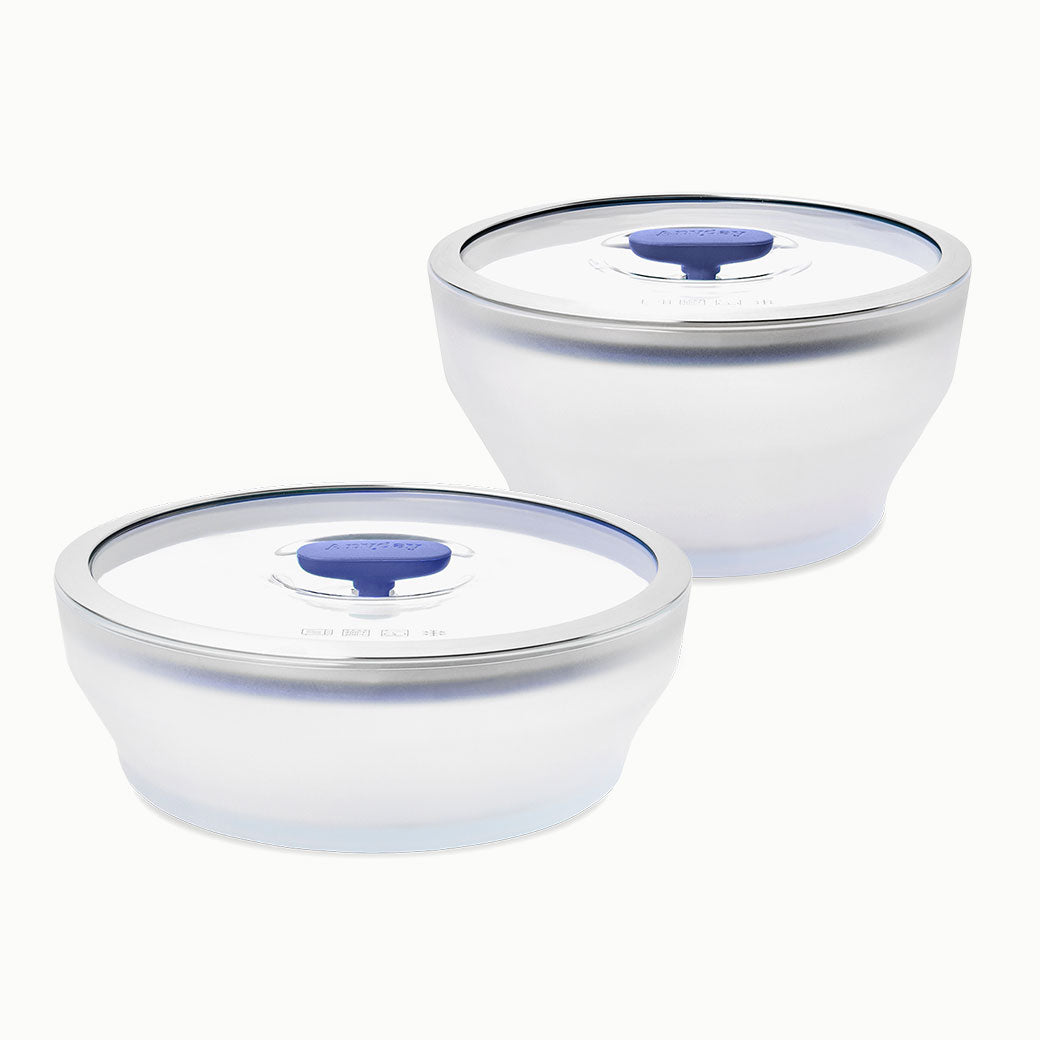 4-Piece Glass Round Dish Set