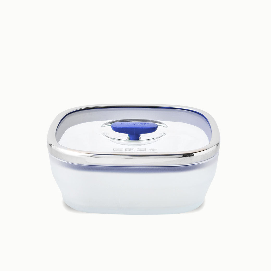 5.5-Cup Glass Square Shallow Dish