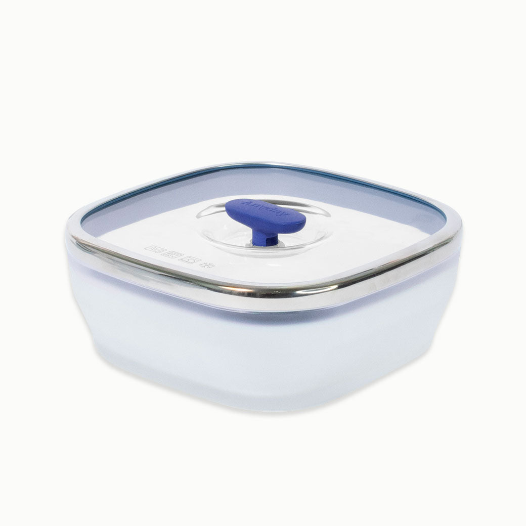 5.5-Cup Glass Square Shallow Dish