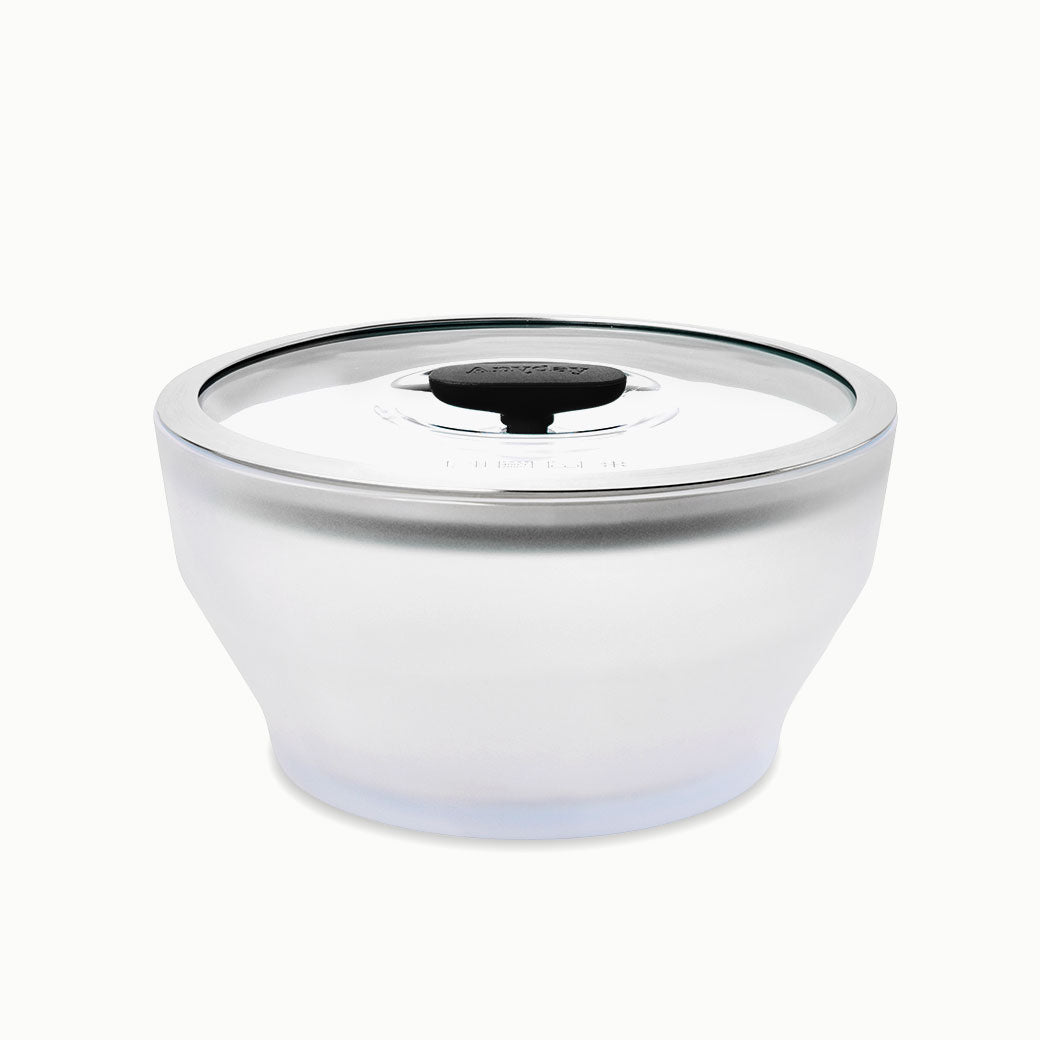 8-Cup Glass Round Deep Dish