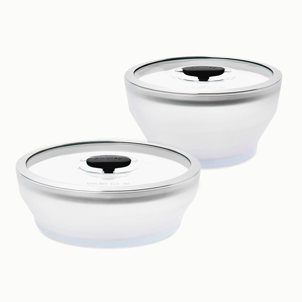4-Piece Glass Round Dish Set