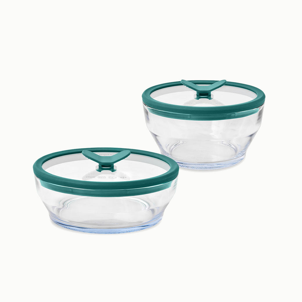 4-Piece Glass Round Dish Set