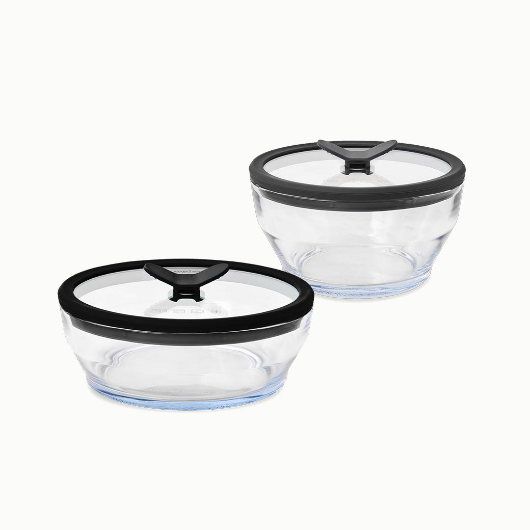 4-Piece Glass Round Dish Set