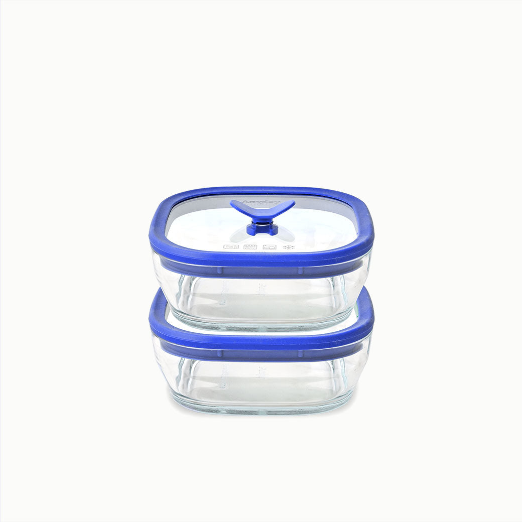 2.5-Cup Glass Square Dish Multipack