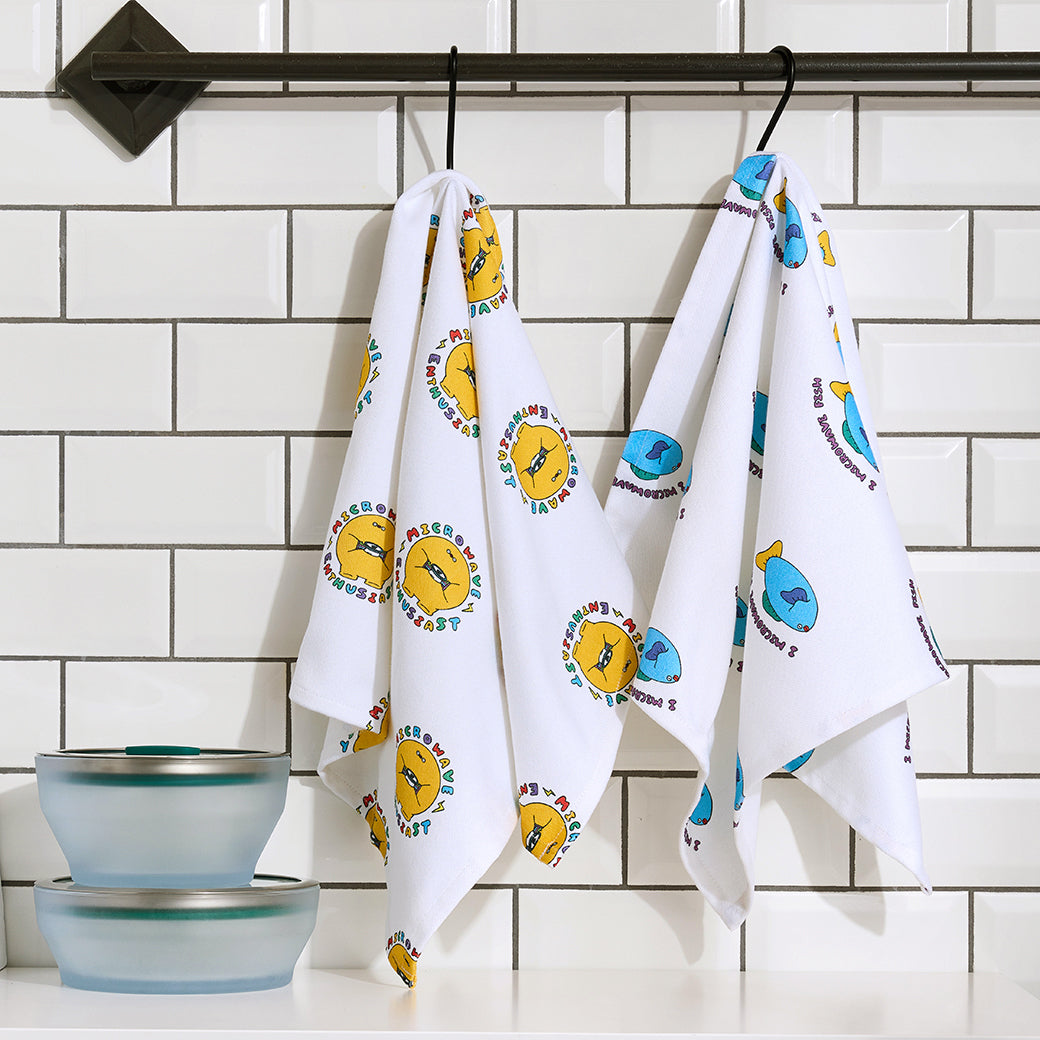 Microfiber Dish Towels. To Purchase these LINK IN BIO under Idea