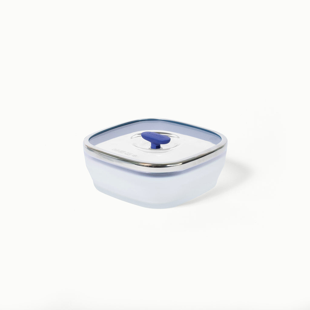 5.5-Cup Glass Square Shallow Dish
