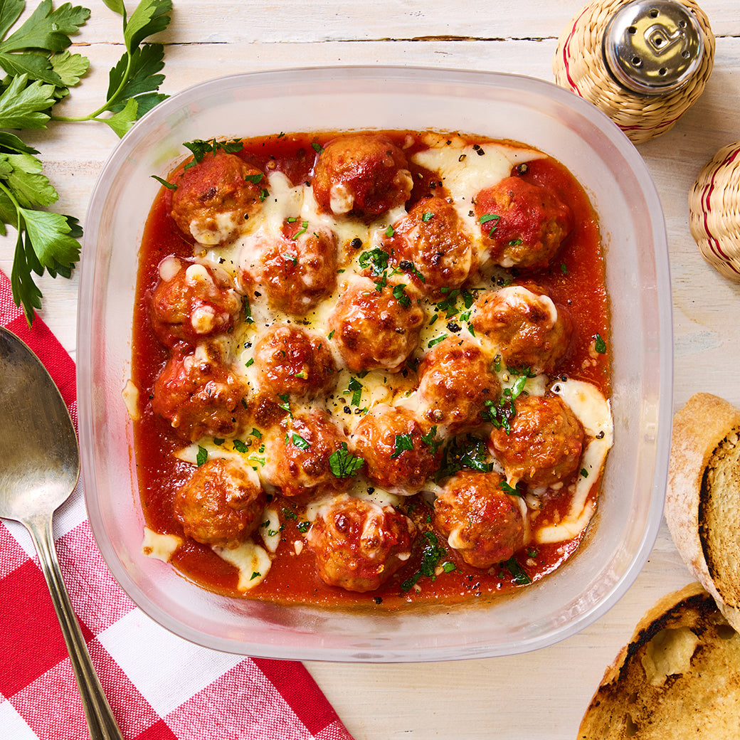 Quick Microwave Meatball Parmesan Anyday1