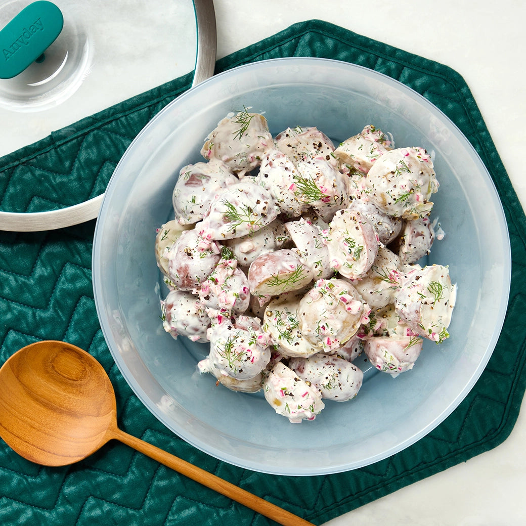 Easy Baby Potato Salad in the Microwave Anyday - Main Image