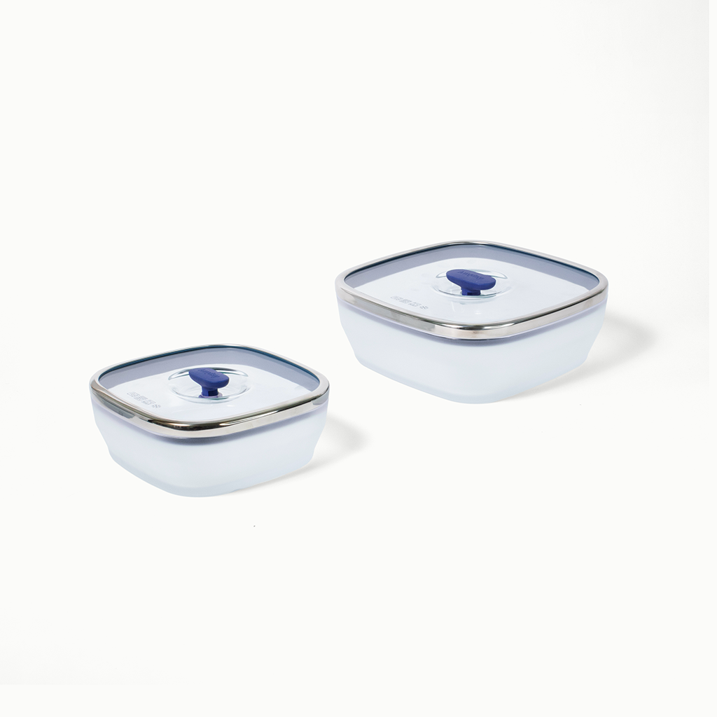 4-Piece Glass Square Dish Set