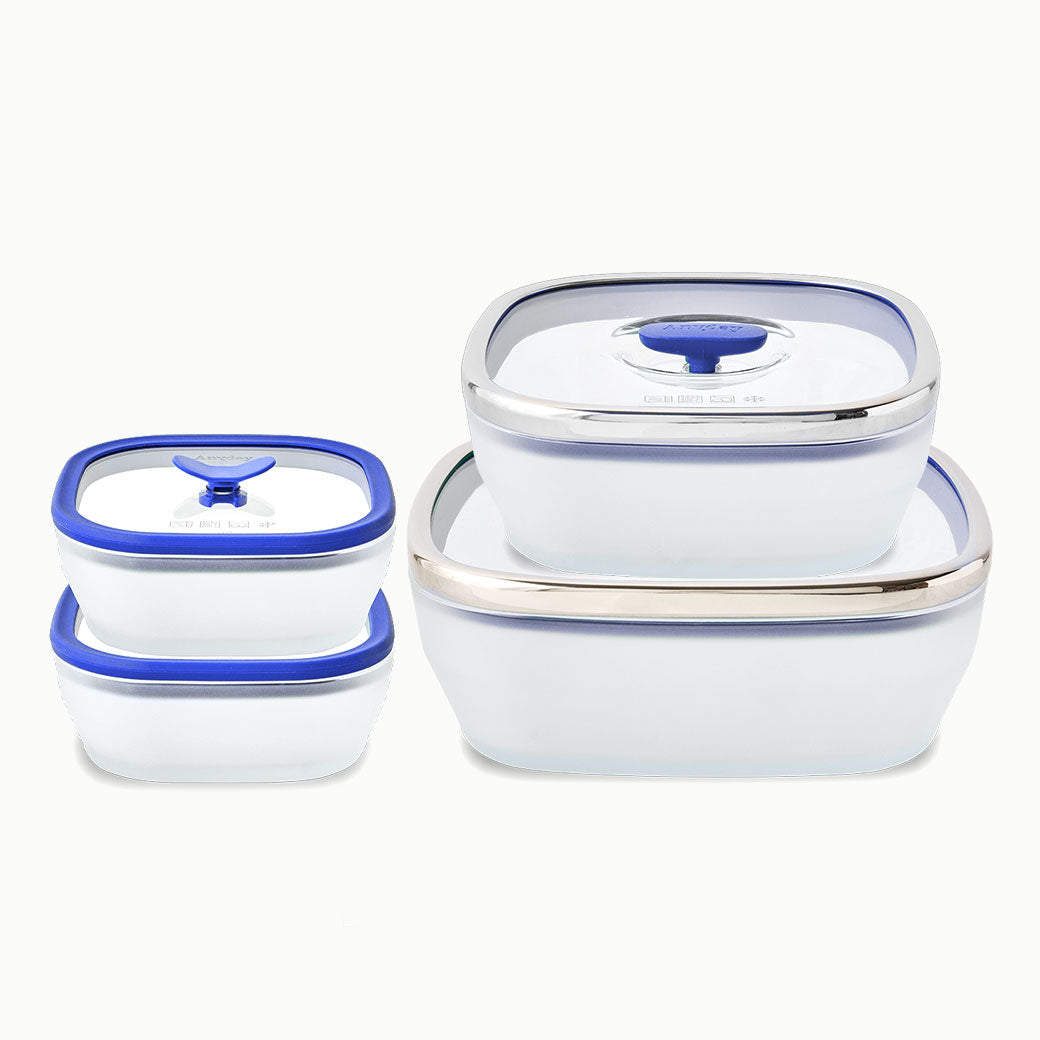 8-Piece Glass Square Dish Set