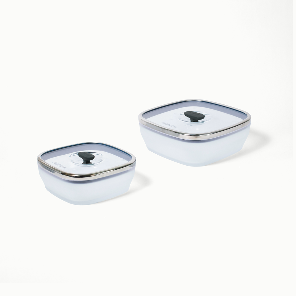 4-Piece Glass Square Dish Set