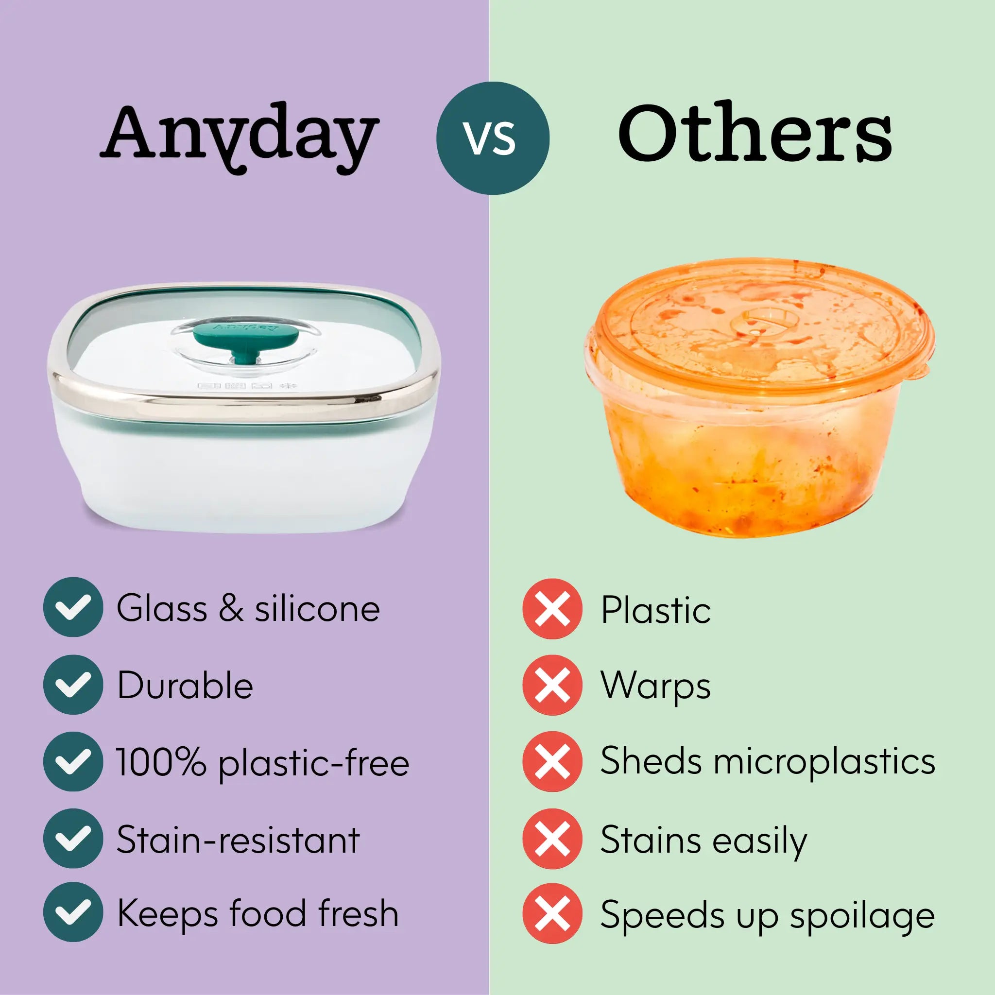 8-Piece Glass Square Dish Set