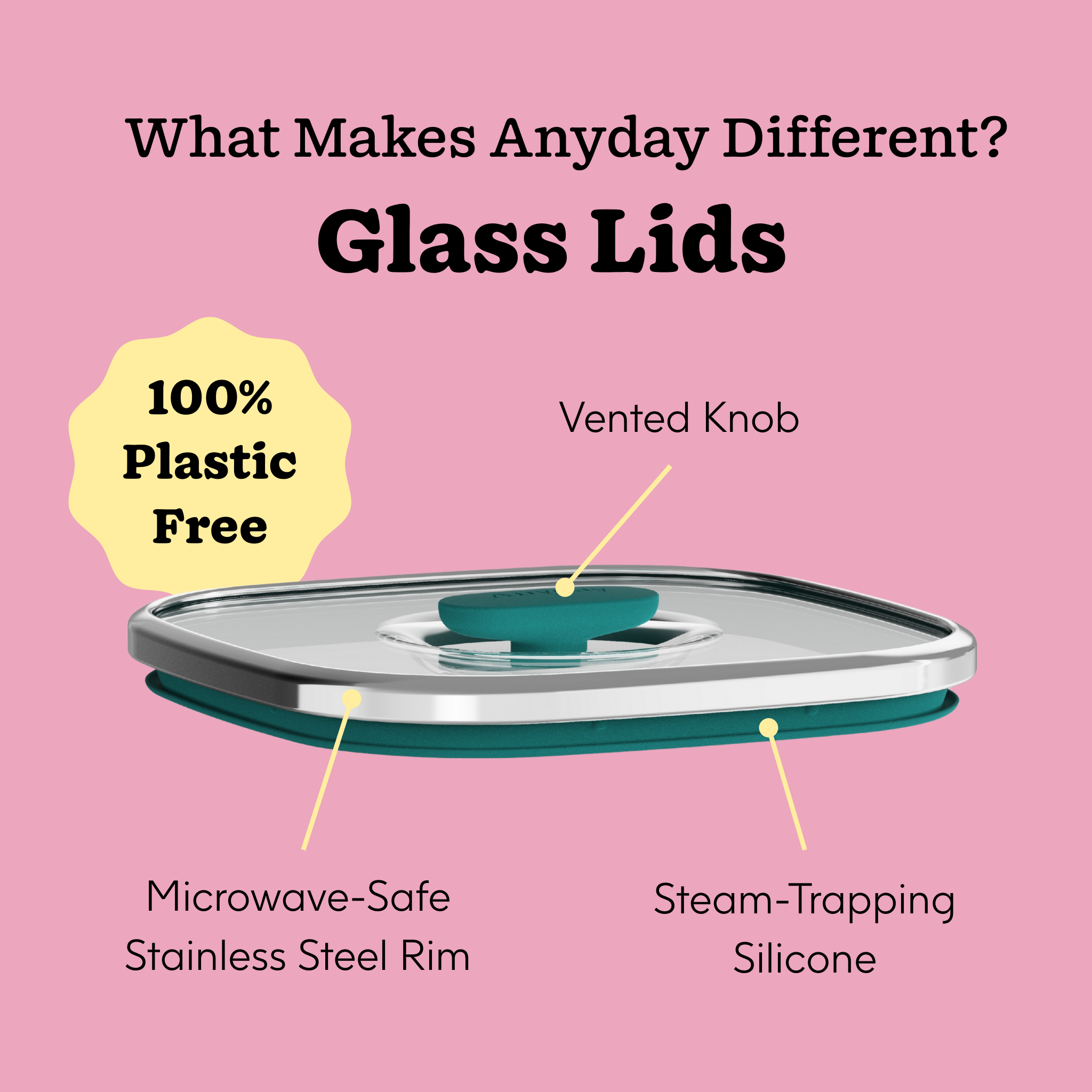 8-Piece Glass Square Dish Set