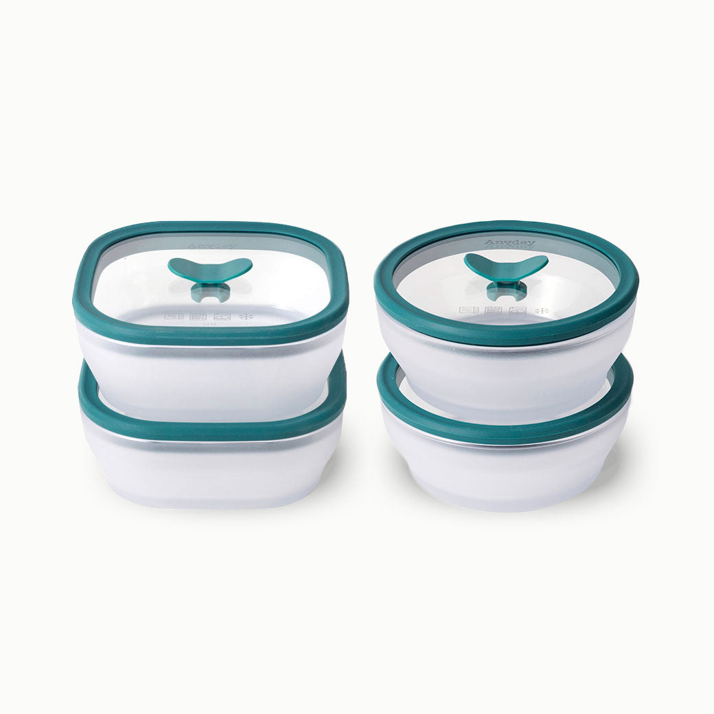 8-Piece Glass Food Storage Set