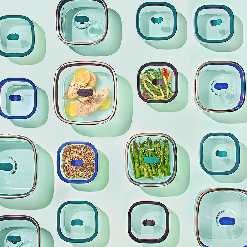 8-Piece Glass Square Dish Set