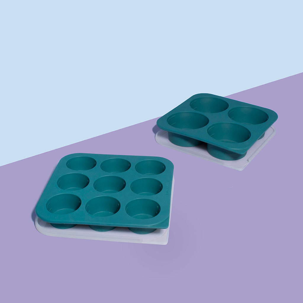 Dash Perfect Portion Freezer Trays Aqua/Teal