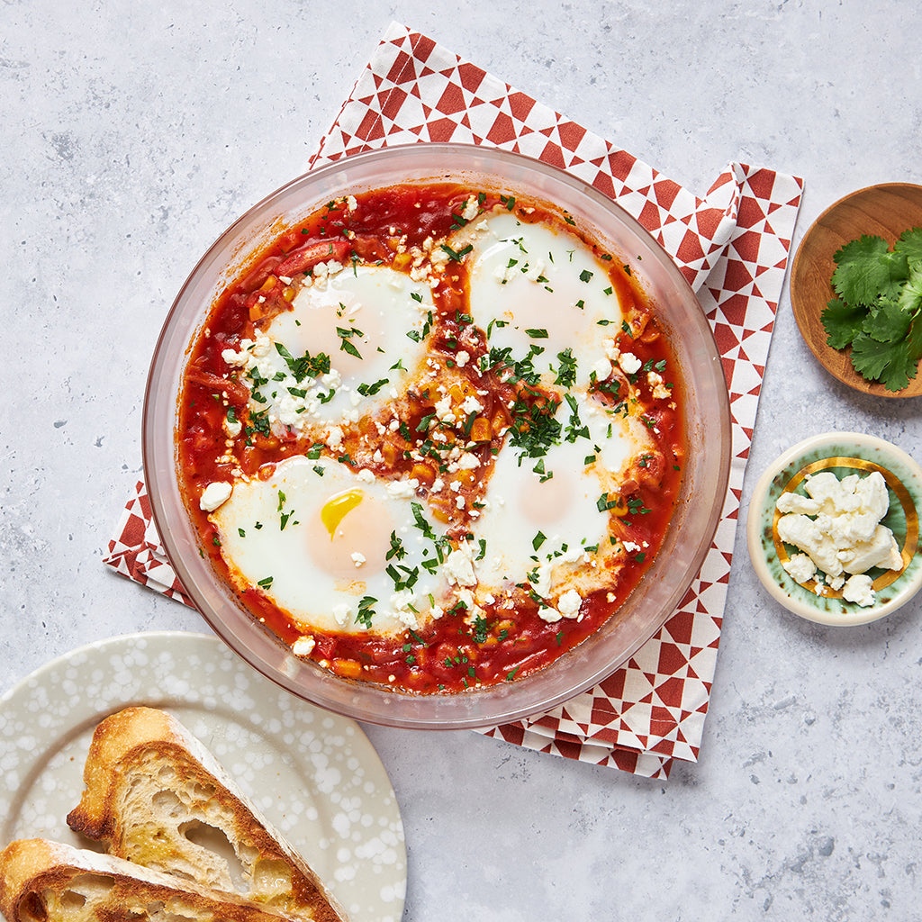 Shakshuka in the Microwave | Shakshuka Recipe | Anyday-image