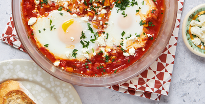 Corn shakshuka in the Anyday dish