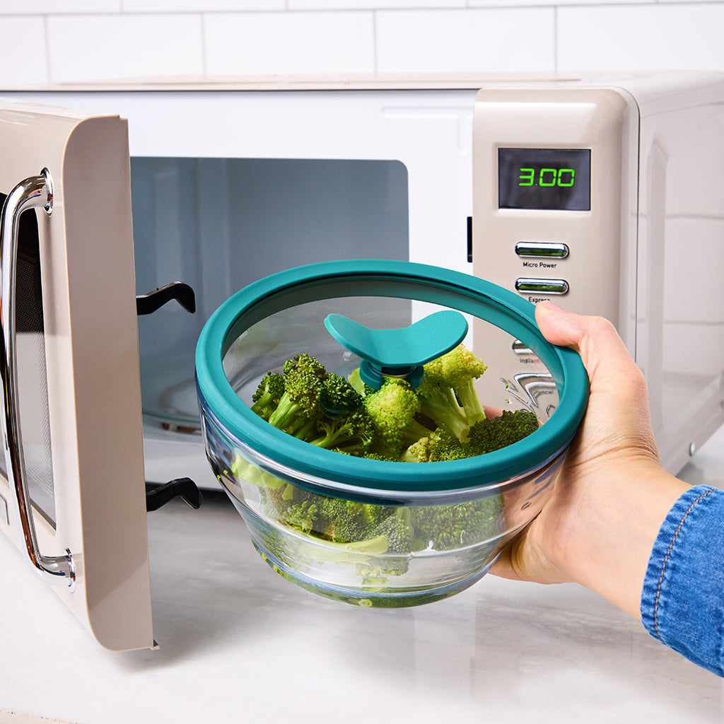 Anyday Starter Set 4 Pezzi Everything Dish - Contenitori In Vetro Borosilicato Con Coperchio In Vetro