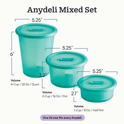 Anydeli Mixed Set, 6-Pack