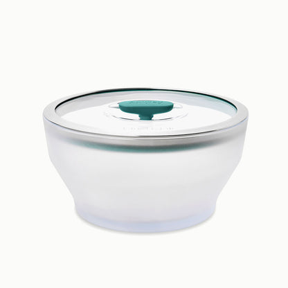 8-Cup Glass Round Deep Dish