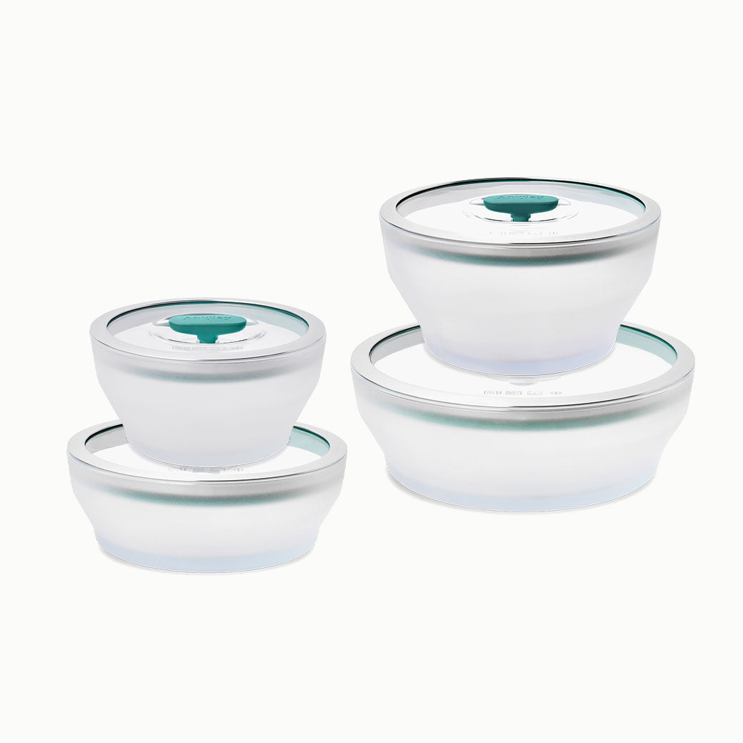 8-Piece Glass Round Dish Set