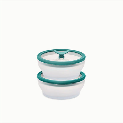 2-Cup Glass Round Dish Multipack