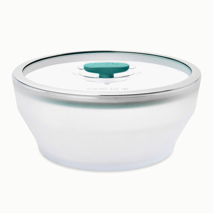 12-Cup Glass Round Deep Dish