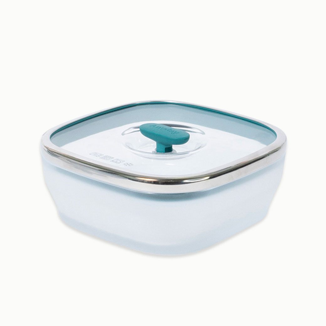 5.5-Cup Glass Square Shallow Dish