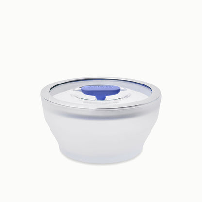 4-Cup Glass Round Deep Dish