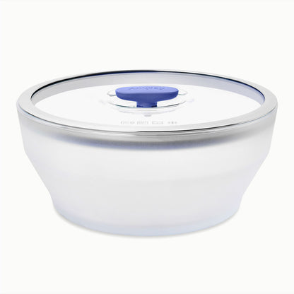 12-Cup Glass Round Deep Dish