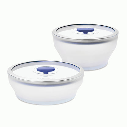 4-Piece Glass Round Dish Set