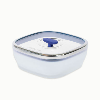 5.5-Cup Glass Square Shallow Dish