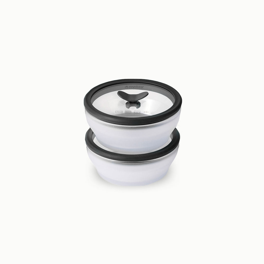 2-Cup Glass Round Dish Multipack
