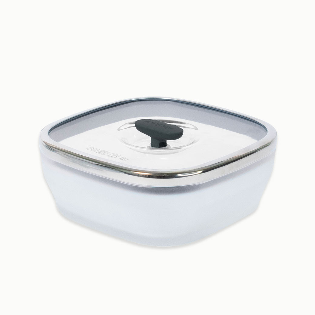 5.5-Cup Glass Square Shallow Dish