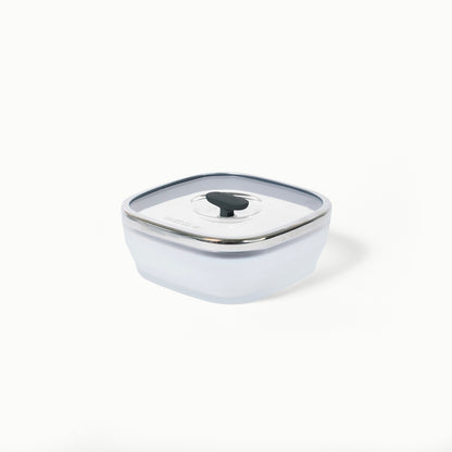 5.5-Cup Glass Square Shallow Dish