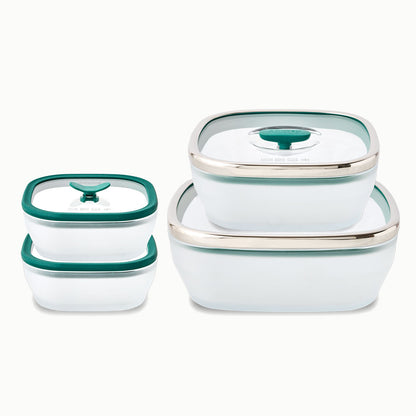 8-Piece Glass Square Dish Set