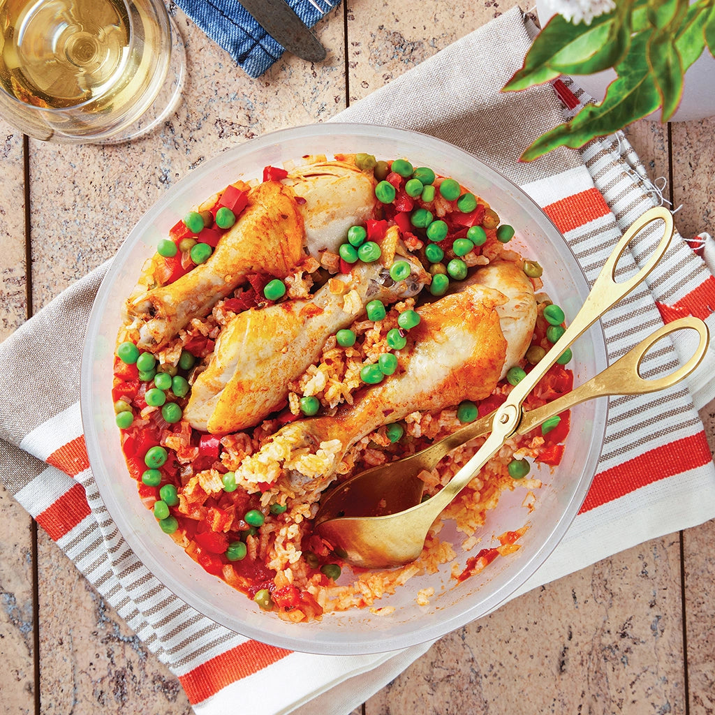 Microwave Chicken and Rice