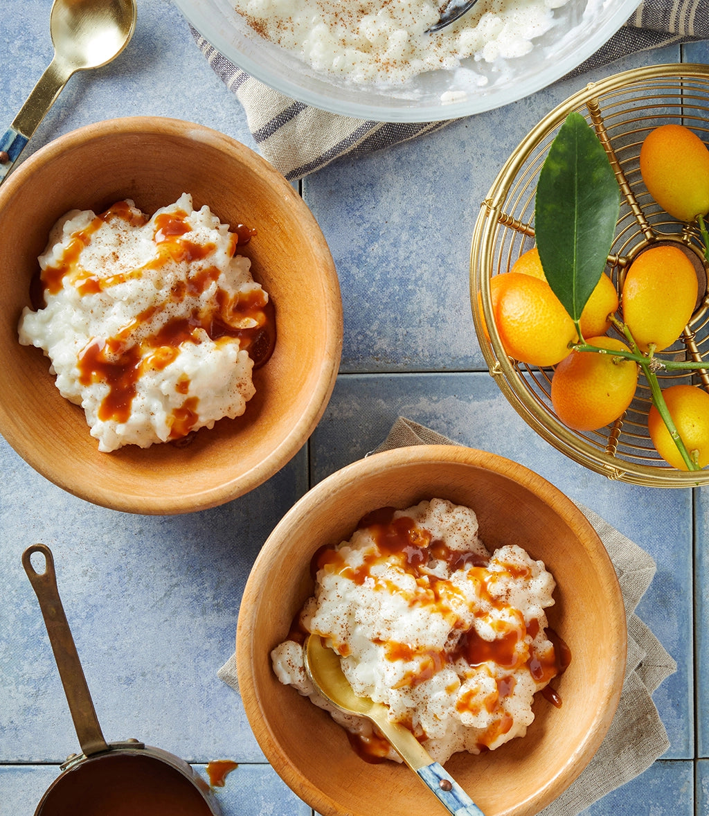 Delicious and creamy rice pudding made in the glass Anyday dish, featuring tender rice cooked with milk, sugar, and a hint of vanilla. This quick and easy microwave recipe delivers a comforting and sweet dessert, perfect for any occasion.