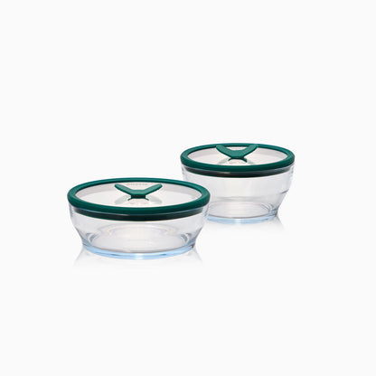 4-Piece Glass Round Dish Set