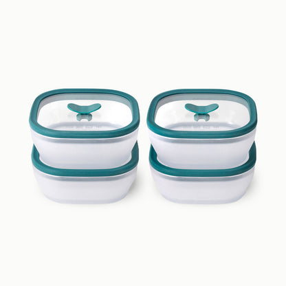 8-Piece Glass Food Storage Set