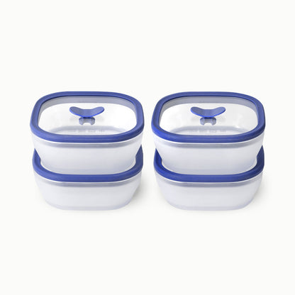 8-Piece Glass Food Storage Set