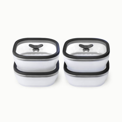 8-Piece Glass Food Storage Set